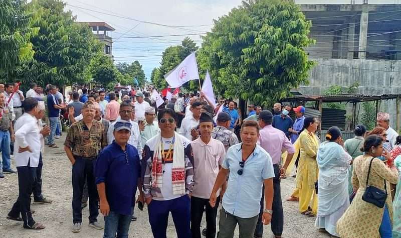 मेचीनगर: नगरको कार्य सम्पादन प्रति असन्तुष्टि जनाउँदै ६ दलले बुझाए ज्ञापनपत्र