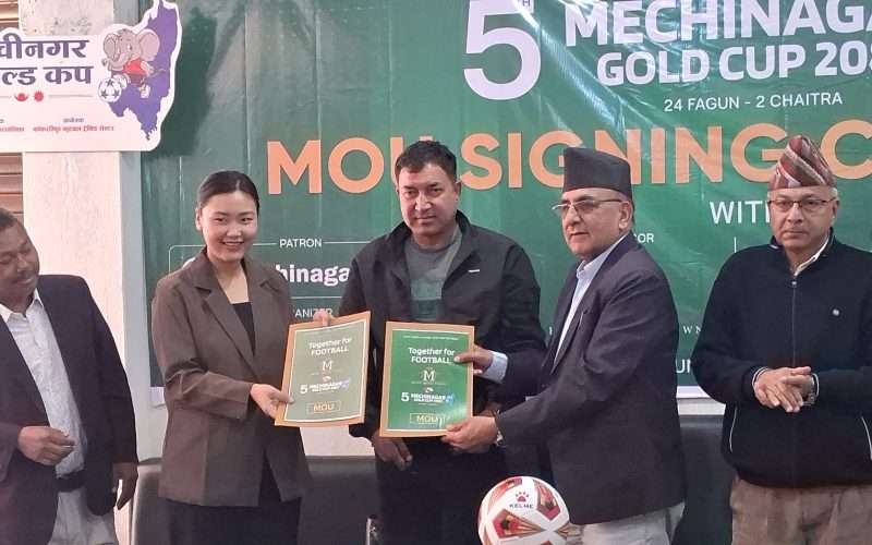 मेचीनगर गोल्डकपको प्रायोजकमा होटल मेची क्राउन, आठ टिम सहभागी हुने