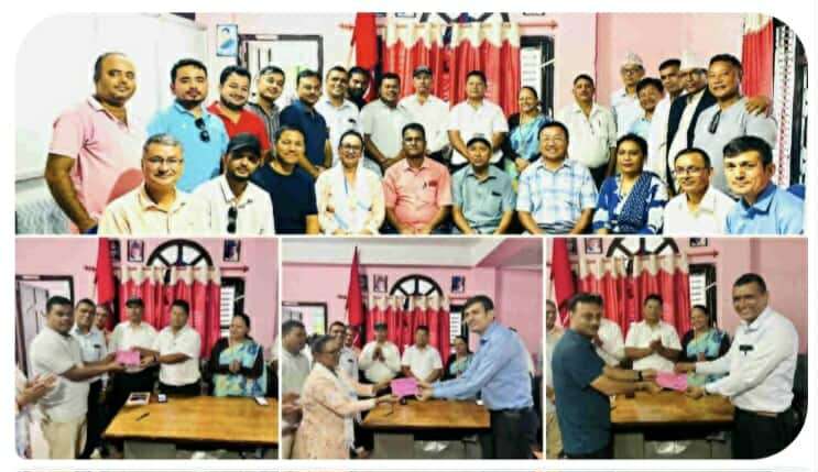 प्रेस चौतारी झापाको उपचार कोषलाई २७ हजार १ सय रुपैयाँ सहयोग