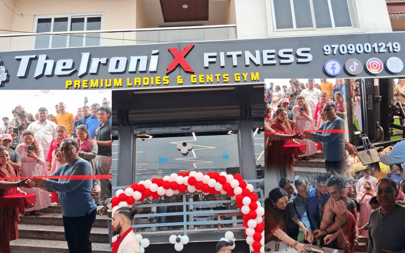 करोडौंको लगानीमा धुलाबारीमा प्रिमियम जिम ‘The Ironi X Fitness’ सञ्चालनमा