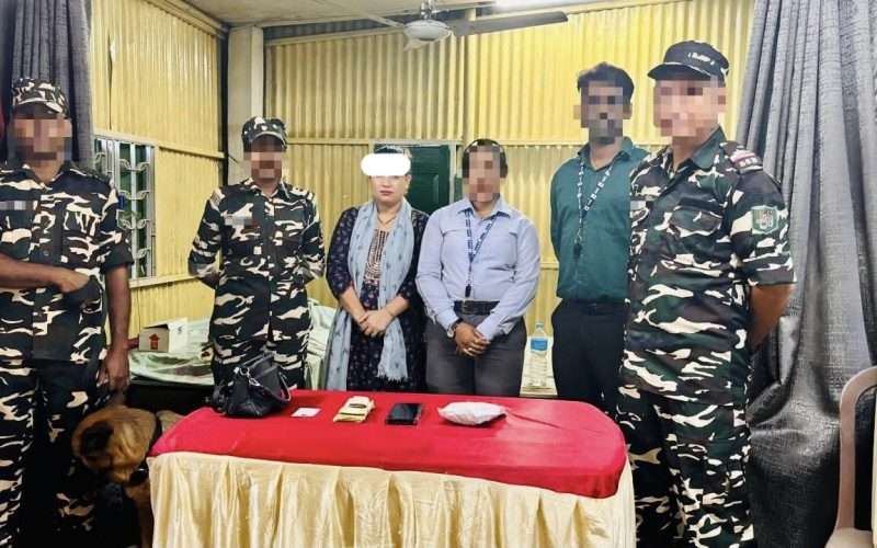 नेपाल -भारत सीमा पानीटंकीबाट ब्राउन सुगरसहित नेपाली महिला पक्राउ