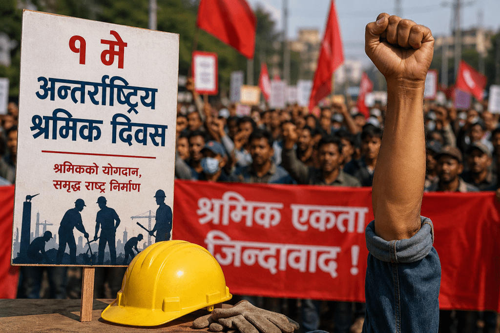 आज अन्तर्राष्ट्रिय श्रमिक दिवस (मजदुर दिवस) विभिन्न कार्यक्रमसहित मनाइँदै