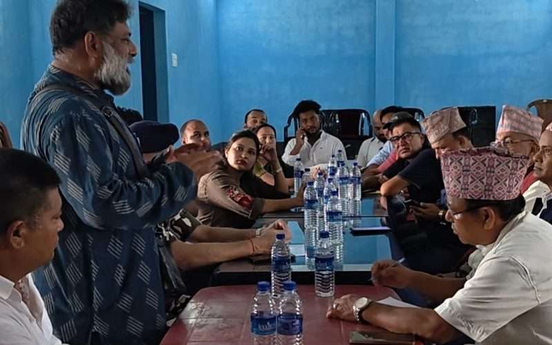 बाहुण्डाँगी हात्ती समस्या : नेपाल–भारतका अधिकारीबीच समाधानका लागि छलफल